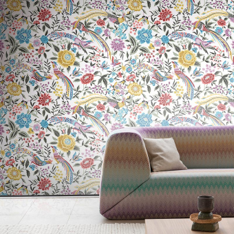 Papel pintado Oriental Garden Ricamo