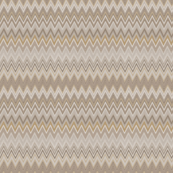 Papel pintado en zigzag multicolor