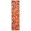 Alfombra de pasillo Unikko Marimekko Orange red 132403070245