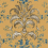 Tela French Damask Coordonn&eacute; Curry TFREONY-CURRY