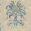 Tela French Damask Coordonn&eacute; Sapphire TFREONY-SAPPHIRE