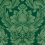 Tela Venetian Damask Coordonn&eacute; Emerald TVENEME-EMERALD