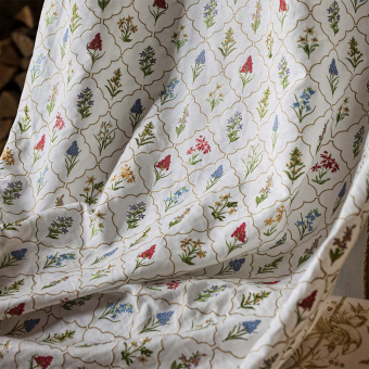 Tela Spring Meadow Embroidery