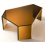 Mesa de centro Bisel poligonal Glas Italia Ocre BIS01-ocre
