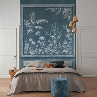 Papel pintado panorámico Trianon metal