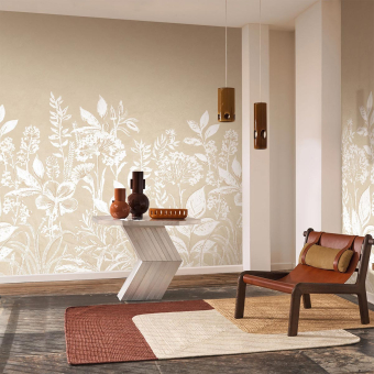 Papel pintado panorámico Camelia