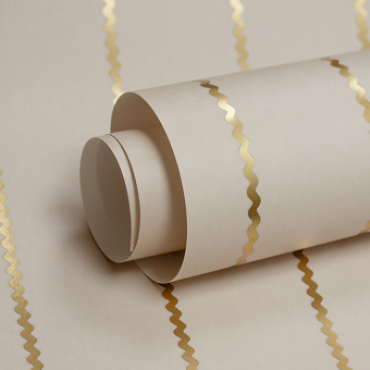 Papel pintado Ribbon Noa Gold