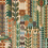 Papel pintado Kuparr Harlequin Evergreen/Terracotta HFUP113356