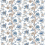 Papel pintado Indienne Harlequin Indigo/Birch HFUP113375