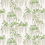 Tela Wisteria Walk Nina Campbell Blanc / Vert NCF4605-01