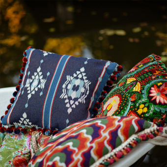 Cojín King's Ikat