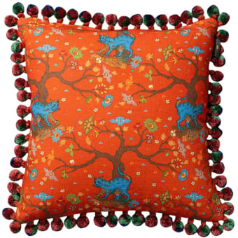 Coussin Tree Of Life Coral