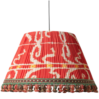 Pantalla Elysia Ikat Creamson Plisada