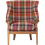 Chaise William Deconstructed Kerschdorf Mindthegap Kerschdorf plaid carrot FR00067-FB00199