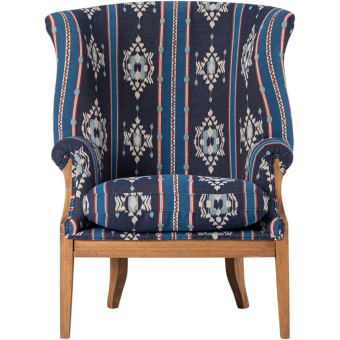 Chaise William Deconstructed King'S Ikat