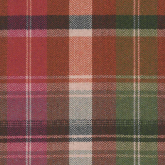 Tela Kerschdorf Plaid Carrot Woven