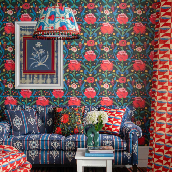 Tela King's Ikat Woven