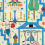 Papel pintado Wonderland Mindthegap Taupe WP20935