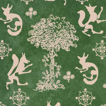 Papel pintado The Silly Fox