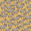 Papel pintado Lisa Larson Zebra Borastapeter Jaune 1378