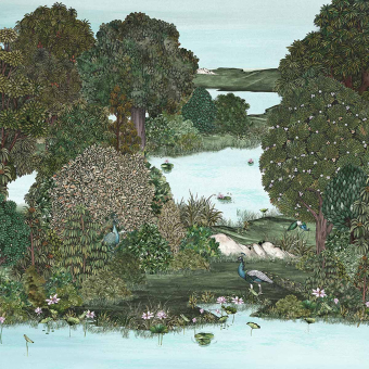 Papel pintado panorámico Belvédère