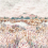 Voile Wildbloom Print Clarke and Clarke Mineral/blush CCF0892-02
