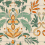 Papel pintado panor&aacute;mico Citrus Raccord parfait Mandarine citrus-mandarine