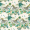 Tela Lost World Indoor Outdoor Emma J. Shipley by Clarke and Clarke Green CCF0867-02