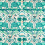 Tela Zambezi Indoor Outdoor Emma J. Shipley by Clarke and Clarke Green CCF0871-02