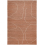 Alfombra Gesso de yute Ferm Living Terracotta/Off-white 1104271123
