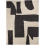 Alfombra Piece Ferm Living Off-White/Coffee 1104268075