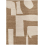Alfombra Piece Ferm Living Off-White/Toffee 1104268077