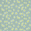 Papel pintado Moon Daisies Little Greene Celestial blue moon-daisies-celestial-blue
