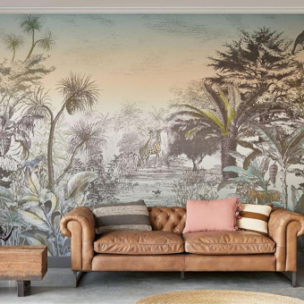 Papel pintado panorámico Brisa tropical