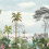 Papel pintado panor&aacute;mico Susurro de palmeras Eijffinger Pastel bleu 309132