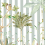 Papel pintado panor&aacute;mico Ubatuba Stripe Kariokas Pale Green Stripes PANO-UBATUBA-Green-Stripe-07