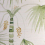 Papel pintado panor&aacute;mico Palma Sisal Kariokas Green & Orange Sisal-WALLP-PALMA-Green