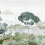 Papel pintado panor&aacute;mico Laguna Kariokas Verde PANO-LAGUNA-Verde-06