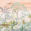 Papel pintado panor&aacute;mico Selva Kariokas Atardecer PANO-SELVA-Atardecer-03
