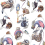 Papel pintado panor&aacute;mico Hackney Empire House of Hackney White 1-WA-HAC-DI-WHT-XXX