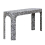 Consola Loggia Portego Black LGG_CONS_S_black