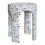 Mesa auxiliar Loggia Portego White LGG_TABLE_S_white
