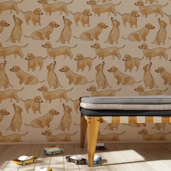 Papel pintado Teckels