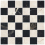 Mosaico Chess Edimax Beige-Noir NQ54