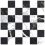 Mosaico Chess Edimax Blanc-Noir NQ16