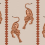 Papel pintado Tiger Panthera Catchii Terracota W100752