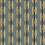 Papel pintado Chain de Chaine Catchii Blue yellow W100881