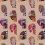 Papel pintado Los Benditos Catchii Templeton Pink W100591