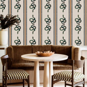 Papel pintado Posh Snakes