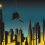 Papel pintado panor&aacute;mico DC Universe 505 Londonart Anthracite WBDCU505-1